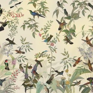 輸入壁紙 カスタム壁紙 PHOTOWALL / Birds Sinfonia (e326662)