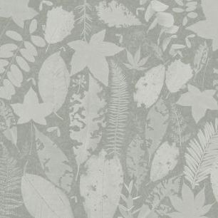 輸入壁紙 カスタム壁紙 PHOTOWALL / Leaf Potpourri - Cold Green (e326671)