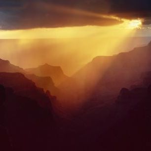 輸入壁紙 カスタム壁紙 PHOTOWALL / Canyon Ridges Sunset (e324529)