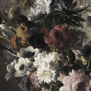 輸入壁紙 カスタム壁紙 PHOTOWALL / Bouquet with Anemones (e327110)