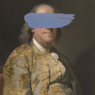 輸入壁紙 カスタム壁紙 PHOTOWALL / Masked Franklin (e324991)