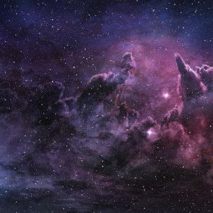 輸入壁紙 カスタム壁紙 PHOTOWALL / Nebula and Cosmic Dust (e324998)