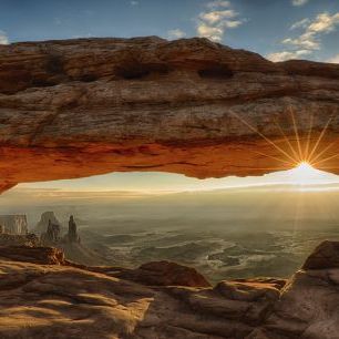 輸入壁紙 カスタム壁紙 PHOTOWALL / Mesa Arch Dawn Sunburst (e327823)