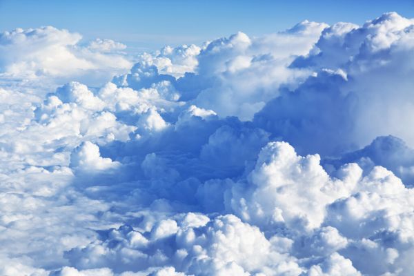 輸入壁紙 カスタム壁紙 PHOTOWALL / Cloudscape Aerial View (e327843)