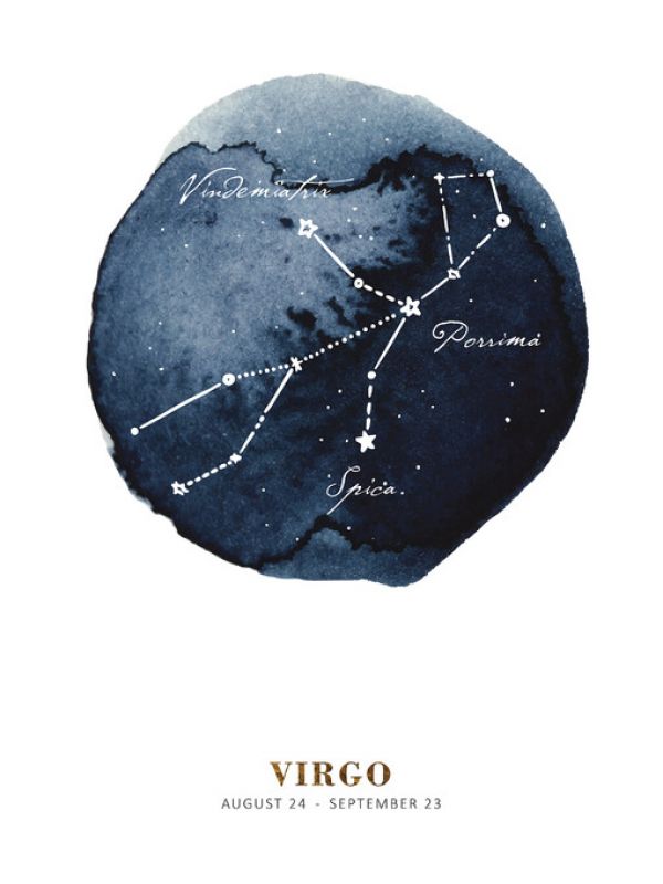 輸入壁紙 カスタム壁紙 PHOTOWALL / Zodiac Sign - Virgo (e328144)