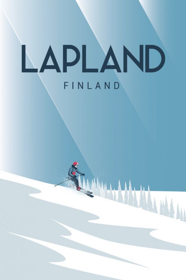 輸入壁紙 カスタム壁紙 PHOTOWALL / Lapland (e325424)