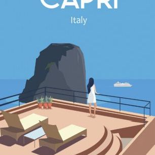 輸入壁紙 カスタム壁紙 PHOTOWALL / Capri (e325427)
