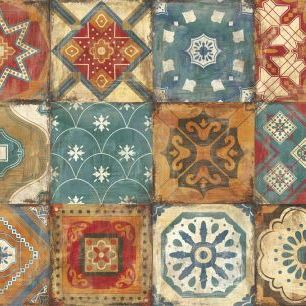 輸入壁紙 カスタム壁紙 PHOTOWALL / Moroccan Tiles (e325794)