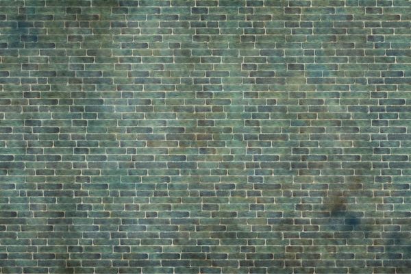 輸入壁紙 カスタム壁紙 PHOTOWALL / Green Brick Wall (e328343)