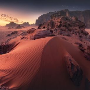 輸入壁紙 カスタム壁紙 PHOTOWALL / Red Sand Dune (e327060)