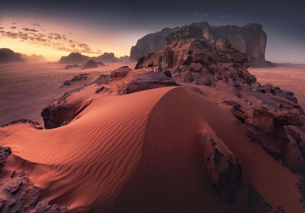 輸入壁紙 カスタム壁紙 PHOTOWALL / Red Sand Dune (e327060)
