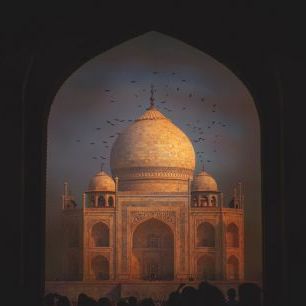 輸入壁紙 カスタム壁紙 PHOTOWALL / Taj Mahal (e328485)