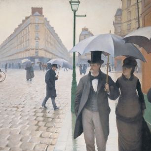 輸入壁紙 カスタム壁紙 PHOTOWALL / Gustave Caillebotte Rue de Paris (e328296)