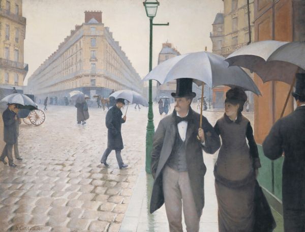 輸入壁紙 カスタム壁紙 PHOTOWALL / Gustave Caillebotte Rue de Paris (e328296)