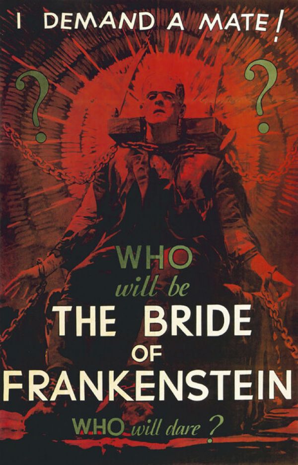 輸入壁紙 カスタム壁紙 PHOTOWALL / Bride of Frankenstein (e328340)