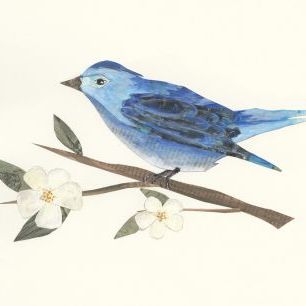 輸入壁紙 カスタム壁紙 PHOTOWALL / Birds and Blossoms (e327937)