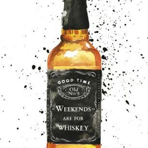 輸入壁紙 カスタム壁紙 PHOTOWALL / Weekends are for Whiskey (e328235)