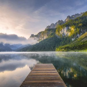 輸入壁紙 カスタム壁紙 PHOTOWALL / Azure Alpine Lake (e327900)