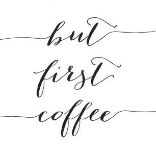 輸入壁紙 カスタム壁紙 PHOTOWALL / But First Coffee (e325760)