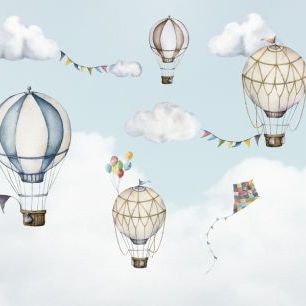 輸入壁紙 カスタム壁紙 PHOTOWALL / Balloons Bonanza (e329204)