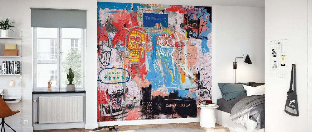 輸入壁紙 カスタム壁紙 Photowall Basquiat Style Ii 壁紙屋本舗