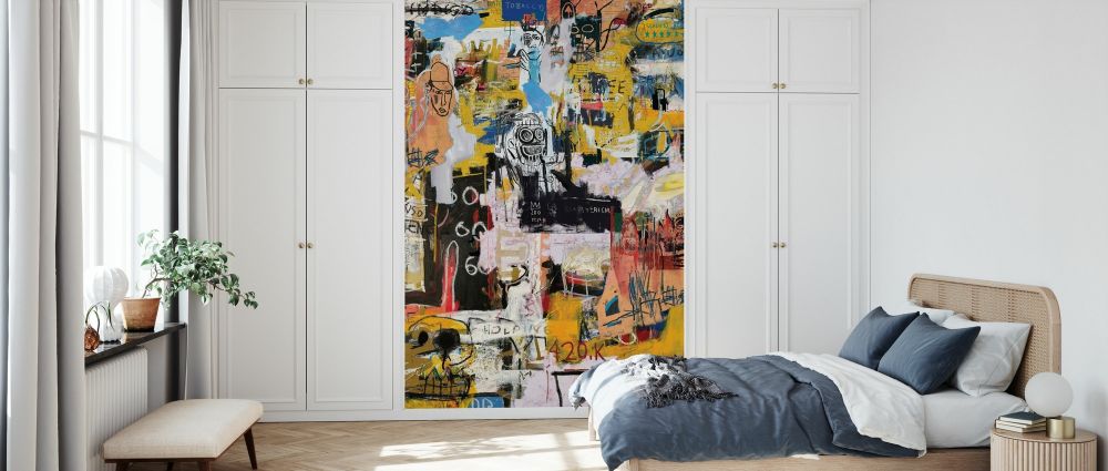 輸入壁紙 カスタム壁紙 Photowall Basquiat World 壁紙屋本舗