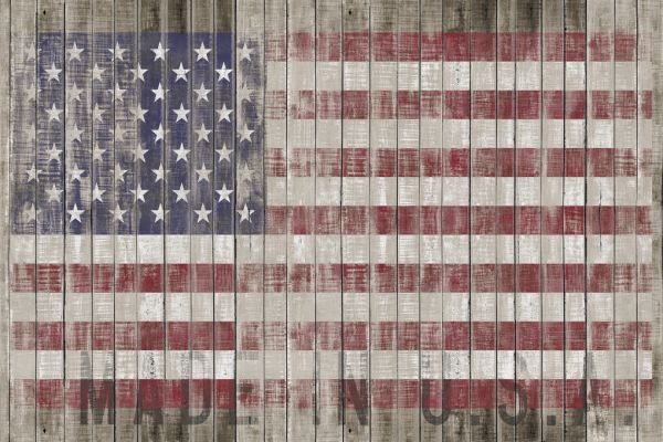 輸入壁紙 カスタム壁紙 PHOTOWALL / American Flag (e329446)