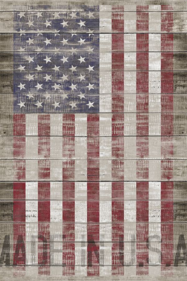 輸入壁紙 カスタム壁紙 PHOTOWALL / American Flag (e329456)