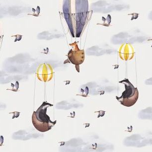 輸入壁紙 カスタム壁紙 PHOTOWALL / Balloon Flights (e329787)