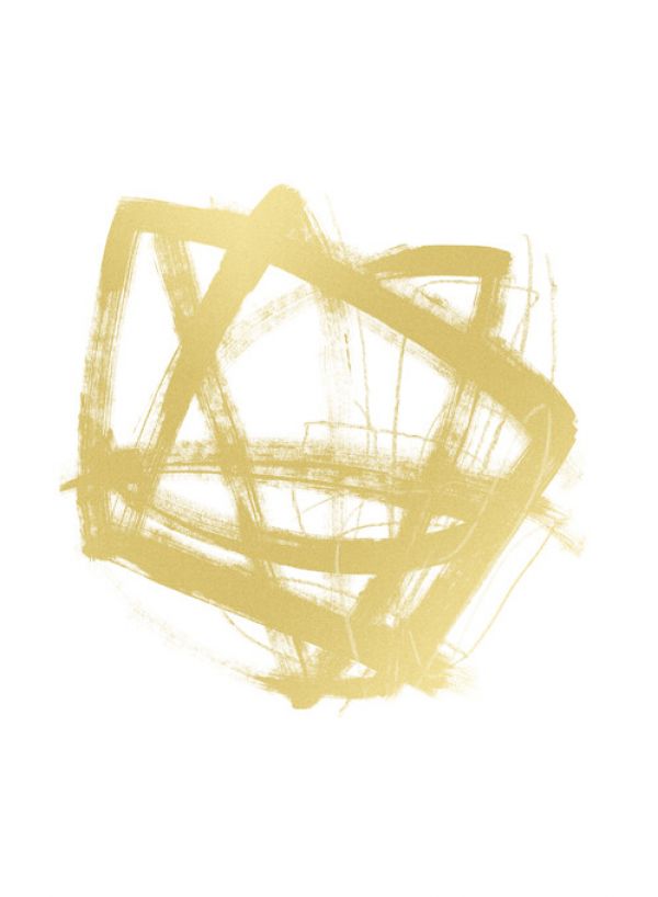 輸入壁紙 カスタム壁紙 PHOTOWALL / Gold Foil Tessellation (e327568)