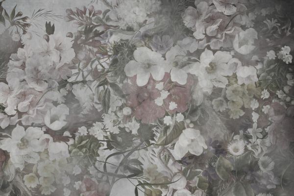 輸入壁紙 カスタム壁紙 PHOTOWALL / Apple Blossom and Anemones (e330238)