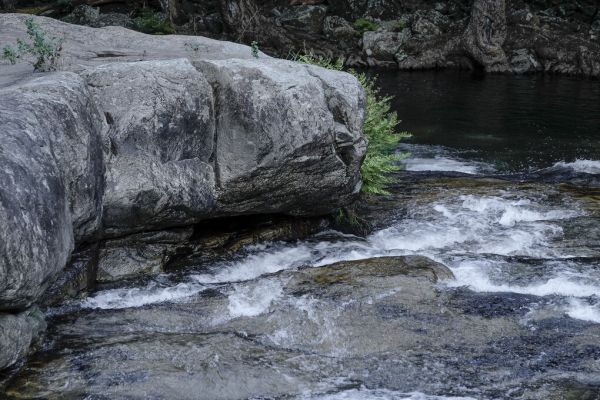 輸入壁紙 カスタム壁紙 PHOTOWALL / Rocks in the Creek (e331524)