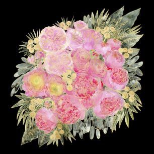 輸入壁紙 カスタム壁紙 PHOTOWALL / Floral Bouquet VI (e331241)