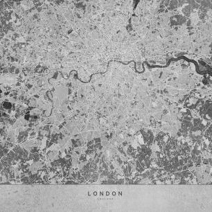 輸入壁紙 カスタム壁紙 PHOTOWALL / London Map II (e331320)