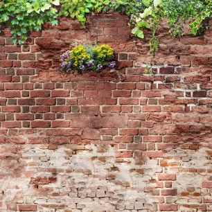 輸入壁紙 カスタム壁紙 PHOTOWALL / Lush Brick Wall (e333021)