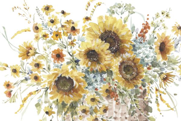 輸入壁紙 カスタム壁紙 PHOTOWALL / Sunflowers Forever (e333838)