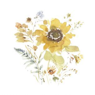 輸入壁紙 カスタム壁紙 PHOTOWALL / Sunflowers Forever IV (e333841)