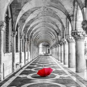 輸入壁紙 カスタム壁紙 PHOTOWALL / Umbrella in Doge&#039;s Palace Archway Venice Italy (e334031)