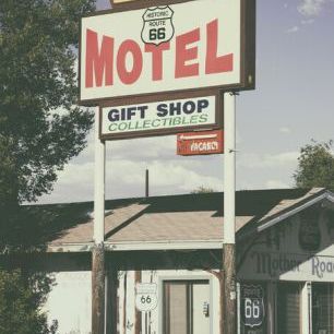 輸入壁紙 カスタム壁紙 PHOTOWALL / Historic 66 Motel (e334230)