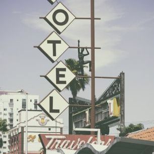 輸入壁紙 カスタム壁紙 PHOTOWALL / Retro Vegas Motel (e334234)