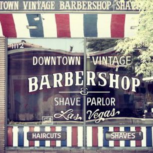 輸入壁紙 カスタム壁紙 PHOTOWALL / Vegas Barbershop (e334276)