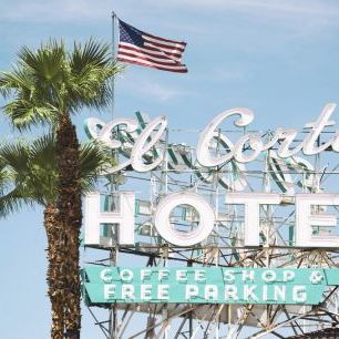 輸入壁紙 カスタム壁紙 PHOTOWALL / Vegas Hotel Sign (e334357)