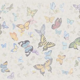 輸入壁紙 カスタム壁紙 PHOTOWALL / Butterfly Wings - Light (e335216)