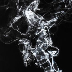 輸入壁紙 カスタム壁紙 PHOTOWALL / Abstract White Smoke - Horse Fever (e335719)