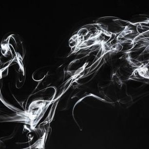 輸入壁紙 カスタム壁紙 PHOTOWALL / Abstract White Smoke - Spirit Mood (e335720)