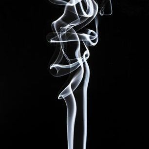 輸入壁紙 カスタム壁紙 PHOTOWALL / Abstract White Smoke - Sensual (e335721)