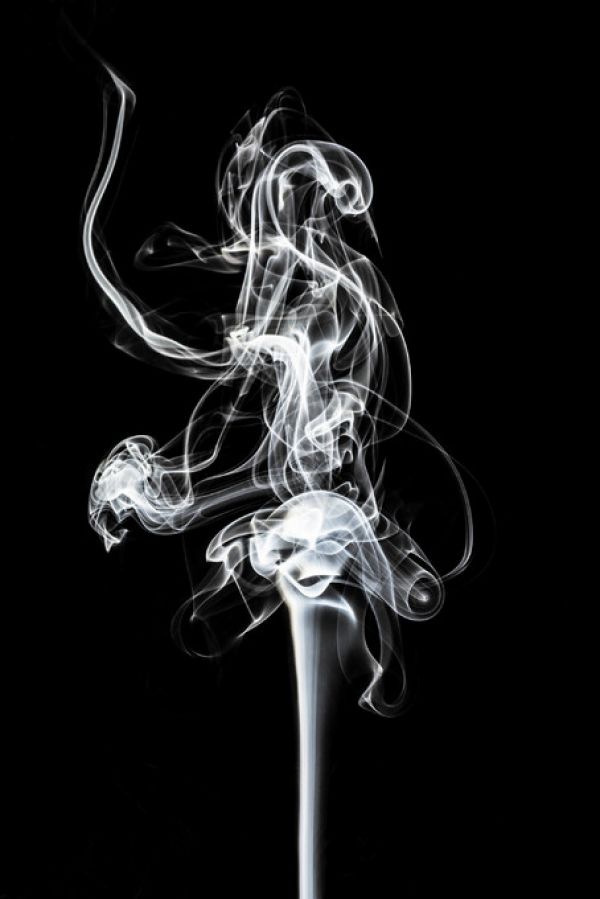 輸入壁紙 カスタム壁紙 PHOTOWALL / Abstract White Smoke - Prima Ballerina (e335725)