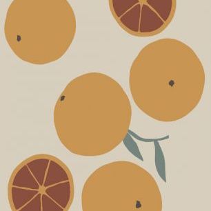 輸入壁紙 カスタム壁紙 PHOTOWALL / Blood Orange (e336046)