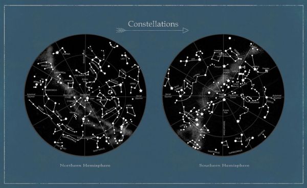 輸入壁紙 カスタム壁紙 PHOTOWALL / Constellations (e330744)
