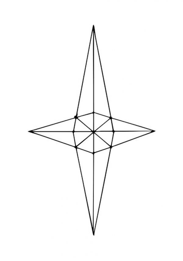 輸入壁紙 カスタム壁紙 PHOTOWALL / Grid Star White (e331618)